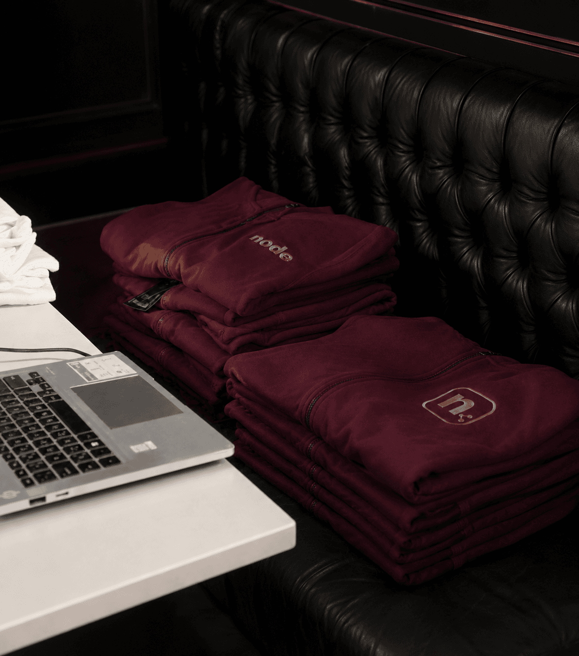 Folded Node Foundation hoodies